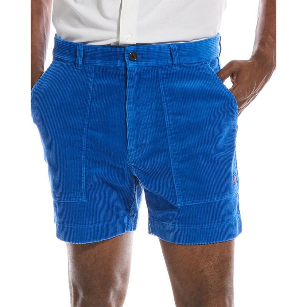 Brooks Brothers Mens  Corduroy Short, Blue